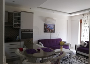 شقة 1 + 1 مع أثاث في Camyuva Kemer