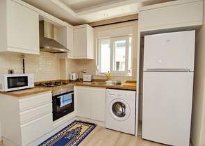 شقة 1 + 1 مع أثاث في مجمع في هورما كونيالتي أنطاليا