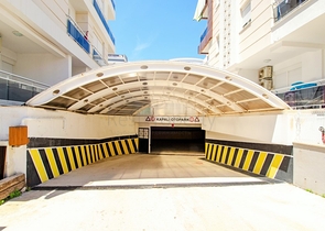 شقة 1 + 1 مع أثاث في مجمع في هورما كونيالتي أنطاليا