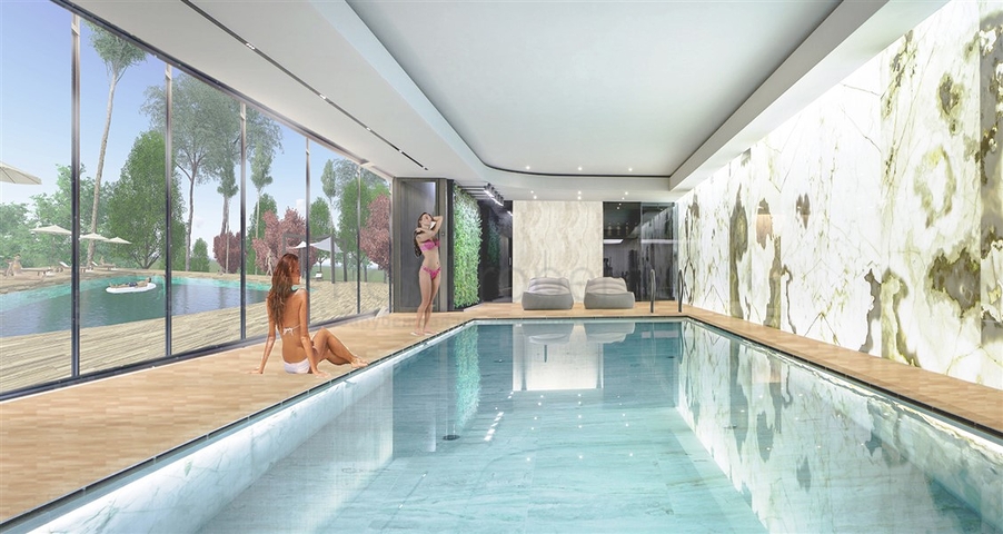 مجمع قيد الانشاء في افسلار - مع امكانية التقسيط 