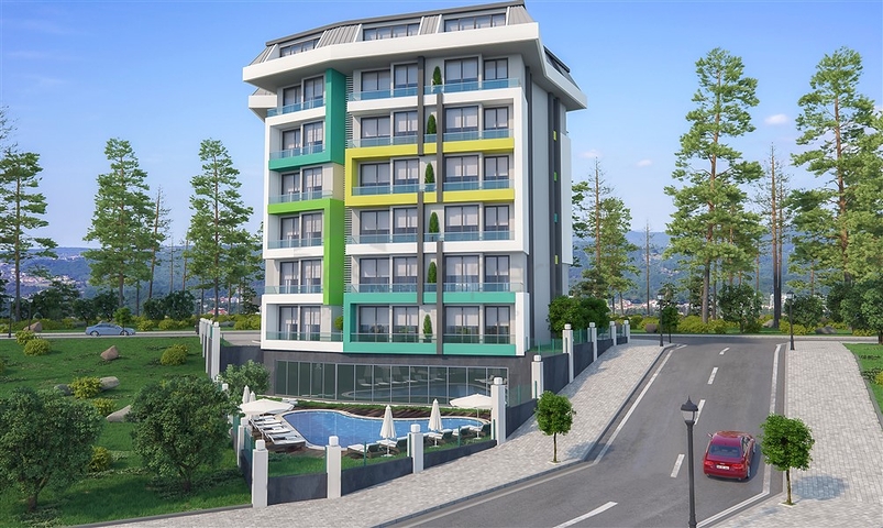 مجمع قيد الانشاء في افسلار - مع امكانية التقسيط 