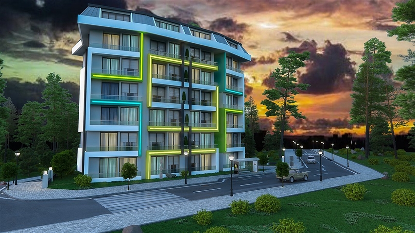 مجمع قيد الانشاء في افسلار - مع امكانية التقسيط 