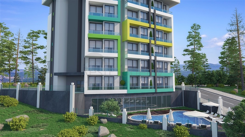 مجمع قيد الانشاء في افسلار - مع امكانية التقسيط 