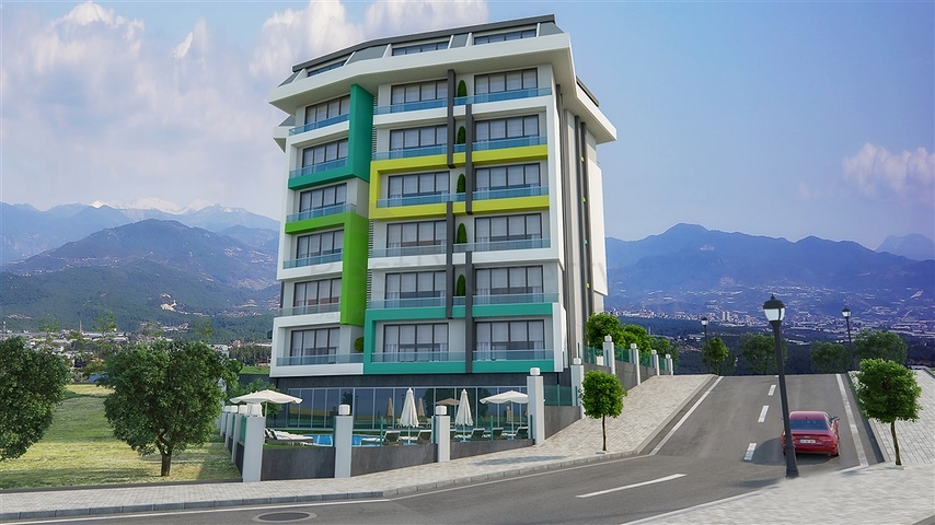 مجمع قيد الانشاء في افسلار - مع امكانية التقسيط 