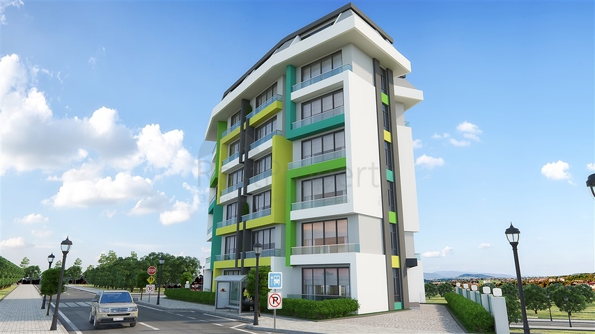 مجمع قيد الانشاء في افسلار - مع امكانية التقسيط 