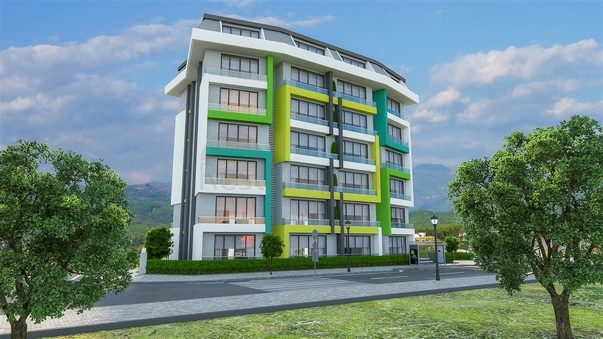 مجمع قيد الانشاء في افسلار - مع امكانية التقسيط 