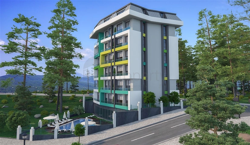 مجمع قيد الانشاء في افسلار - مع امكانية التقسيط 