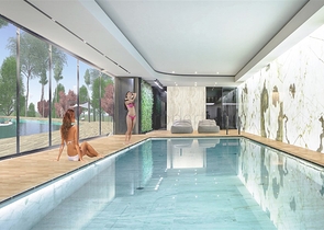 مجمع قيد الانشاء في افسلار - مع امكانية التقسيط 