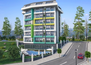 مجمع قيد الانشاء في افسلار - مع امكانية التقسيط 