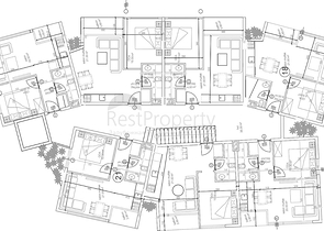 مجمع قيد الانشاء في افسلار - مع امكانية التقسيط 