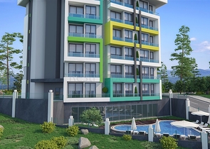 مجمع قيد الانشاء في افسلار - مع امكانية التقسيط 