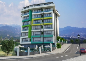 مجمع قيد الانشاء في افسلار - مع امكانية التقسيط 