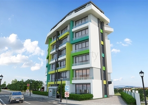 مجمع قيد الانشاء في افسلار - مع امكانية التقسيط 