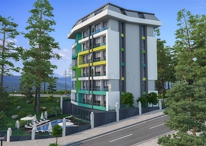 مجمع قيد الانشاء في افسلار - مع امكانية التقسيط 