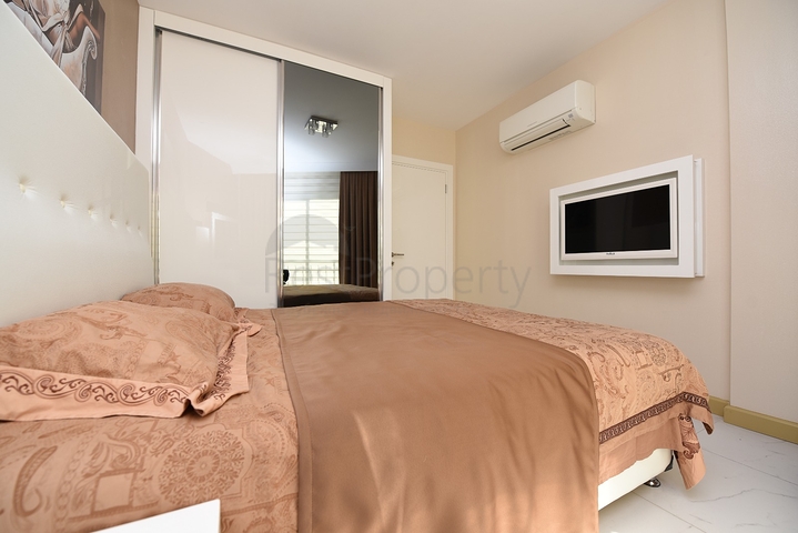 مركز الانيا - غرفة نوم وصالة مفروشة ضمن مجمع سكني 