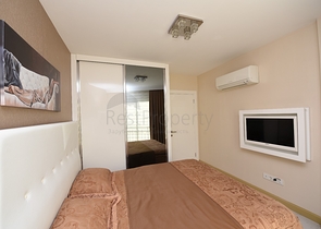 مركز الانيا - غرفة نوم وصالة مفروشة ضمن مجمع سكني 