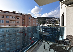 مركز الانيا - غرفة نوم وصالة مفروشة ضمن مجمع سكني 