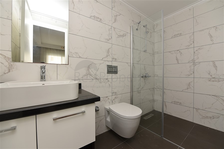 شقة من تصميم غرفتين وصالة - مفروشة - ضمن مجمع سكني حديث في مهموتلار - الانيا