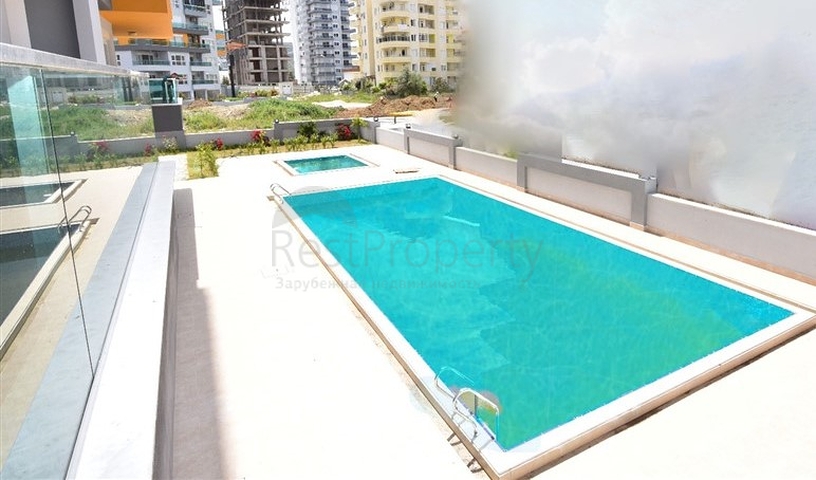 شقة من تصميم غرفتين وصالة - مفروشة - ضمن مجمع سكني حديث في مهموتلار - الانيا