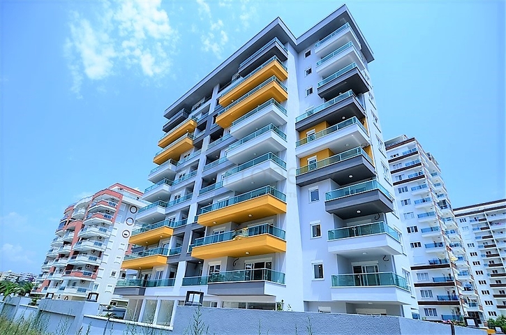 شقة من تصميم غرفتين وصالة - مفروشة - ضمن مجمع سكني حديث في مهموتلار - الانيا