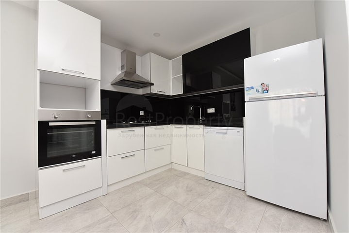 شقة من تصميم غرفتين وصالة - مفروشة - ضمن مجمع سكني حديث في مهموتلار - الانيا