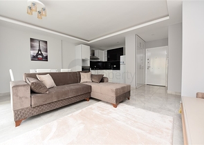 شقة من تصميم غرفتين وصالة - مفروشة - ضمن مجمع سكني حديث في مهموتلار - الانيا