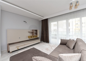 شقة من تصميم غرفتين وصالة - مفروشة - ضمن مجمع سكني حديث في مهموتلار - الانيا