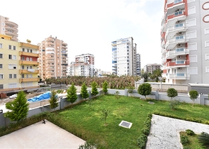 شقة من تصميم غرفتين وصالة - مفروشة - ضمن مجمع سكني حديث في مهموتلار - الانيا