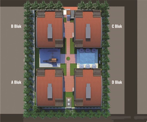 شقق قيد الانشاء في كيبيز انطاليا