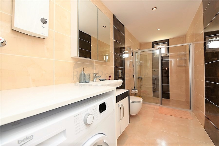 شقة مفروشة  بتصميم غرفة نوم وصالة في مهموتلار - الانيا 