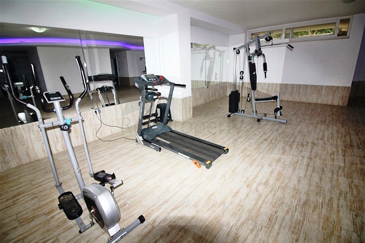 شقة مفروشة  بتصميم غرفة نوم وصالة في مهموتلار - الانيا 