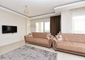 شقة مفروشة  بتصميم غرفة نوم وصالة في مهموتلار - الانيا 