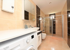 شقة مفروشة  بتصميم غرفة نوم وصالة في مهموتلار - الانيا 