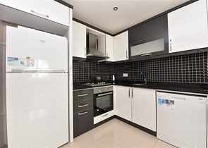 شقة مفروشة  بتصميم غرفة نوم وصالة في مهموتلار - الانيا 