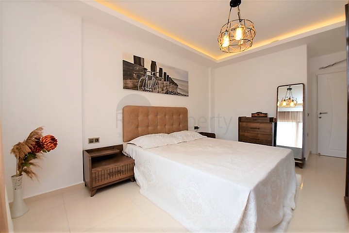 شقة غرفة وصالة ضمن مجمع ذو بنية تحتية مميزة في مهموتلار- الانيا