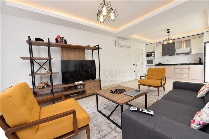 شقة غرفة وصالة ضمن مجمع ذو بنية تحتية مميزة في مهموتلار- الانيا