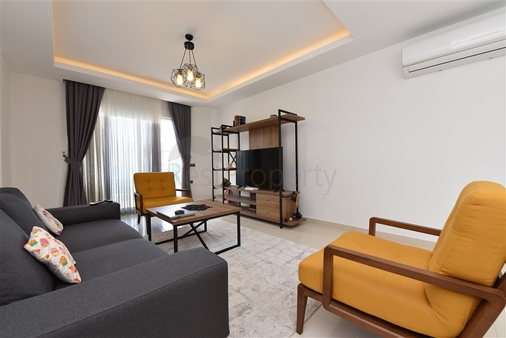 شقة غرفة وصالة ضمن مجمع ذو بنية تحتية مميزة في مهموتلار- الانيا