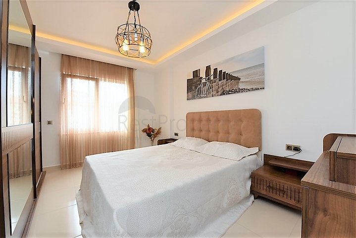 شقة غرفة وصالة ضمن مجمع ذو بنية تحتية مميزة في مهموتلار- الانيا