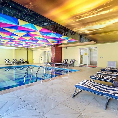 شقة غرفة وصالة ضمن مجمع ذو بنية تحتية مميزة في مهموتلار- الانيا