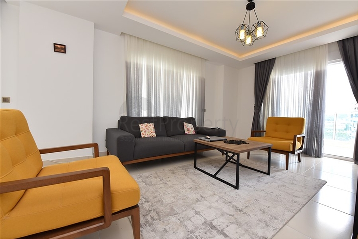 شقة غرفة وصالة ضمن مجمع ذو بنية تحتية مميزة في مهموتلار- الانيا