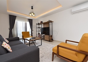 شقة غرفة وصالة ضمن مجمع ذو بنية تحتية مميزة في مهموتلار- الانيا