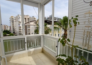 شقة دوبلكس 3 +1 في ليمان كونيالتي أنطاليا