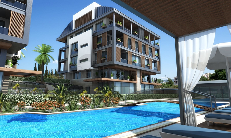 شقة فاخرة 4 + 1 في أونجالي كونيالتي أنطاليا