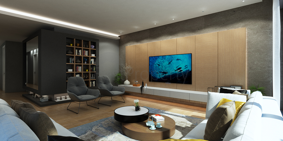 شقة فاخرة 4 + 1 في أونجالي كونيالتي أنطاليا