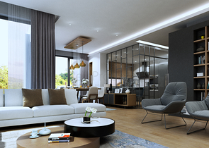 شقة فاخرة 4 + 1 في أونجالي كونيالتي أنطاليا