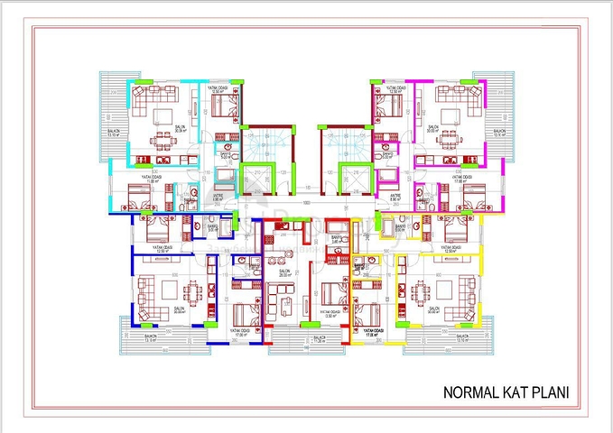 مشروع سكني قيد الانشاء - مع امكانية تقسيط الدفعات - في مهموتلار الانيا 
