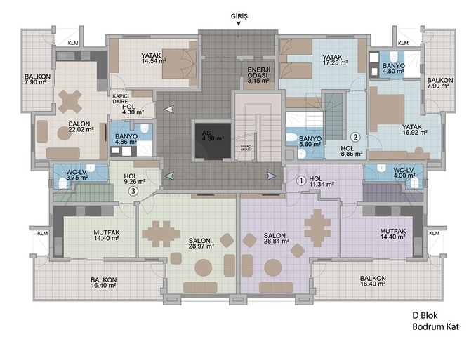 مجمع سكني فخم قيد الانشاء في اوبا - الانيا  
