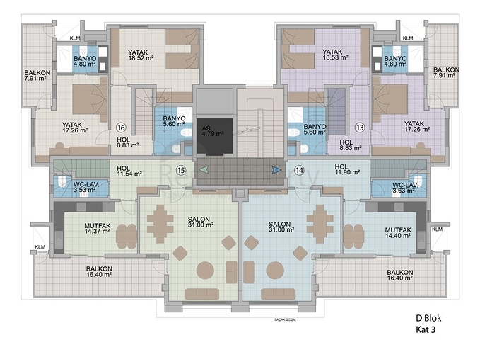 مجمع سكني فخم قيد الانشاء في اوبا - الانيا  