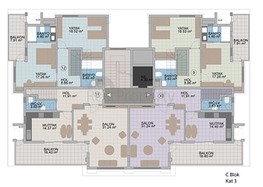 مجمع سكني فخم قيد الانشاء في اوبا - الانيا  