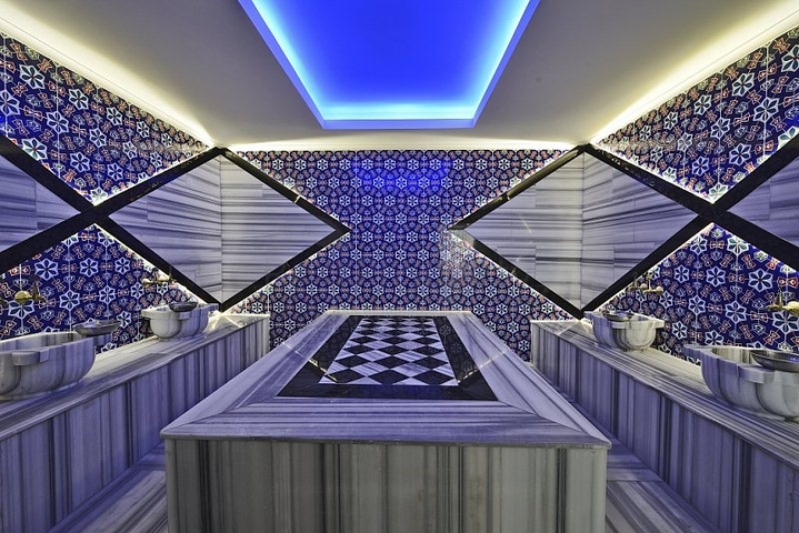 شقة بتصميم غرفة وصالة ضمن مجمع سكني حديث في مهموتلار - الانيا